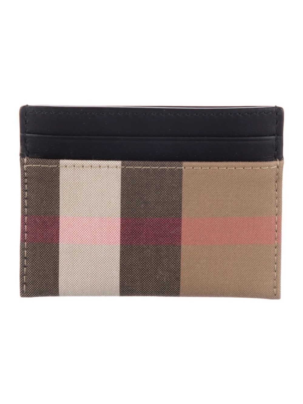 Burberry check cardholder